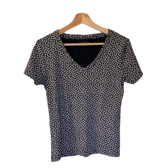 Tommy Hilfiger Paisley Top in Dark Blue, Women's L - Picture 1 of 7